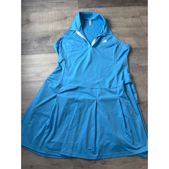 adidas Dresses & Skirts - Adidas Women's Sleeveless Pleated Golf/Tennis Dress - Blue - Size XL